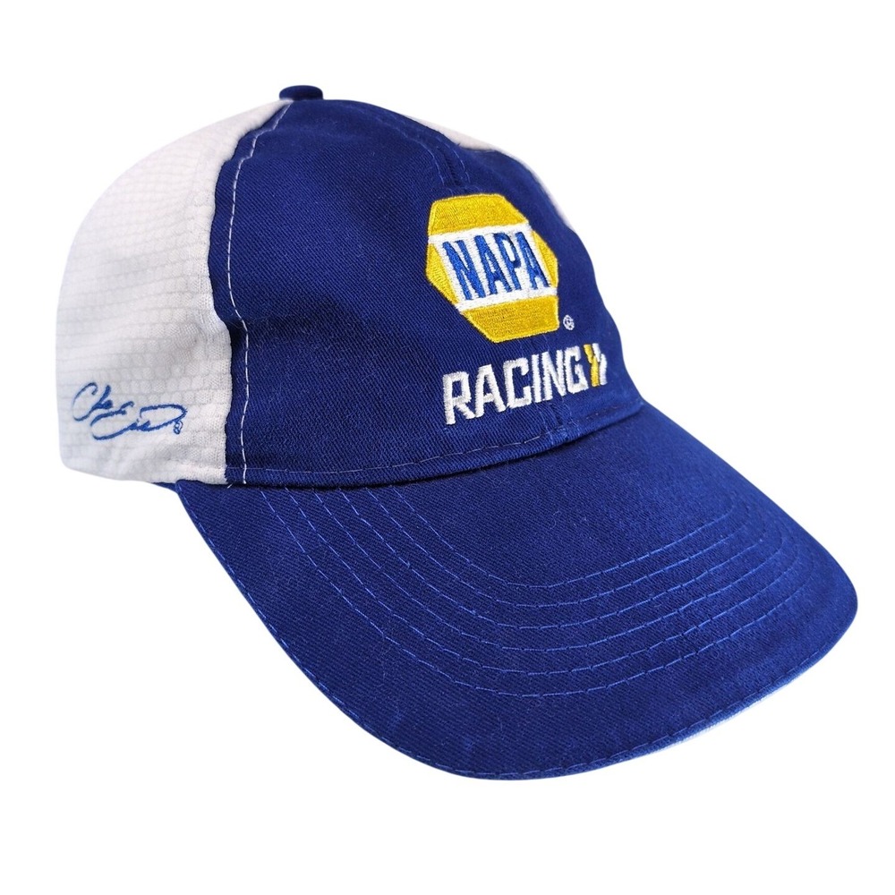 NAPA Racing Chase Elliott 9 Blue White Adjustable Baseball Cap NASCAR Fan Gear